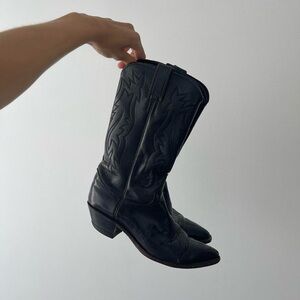 Black Cowboy Boots